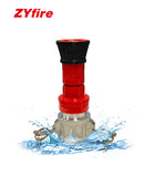 ZYfire Fire Hose Nozzle - 1-1/2" NPSH Heavy Duty Fire Suppression Nozzle with Aluminum Camlock Fitting 1-1/2 inch Fire Hose Constant Flow Fog Nozzle (Not for NST/NH Thread)-U.S. Warehouse